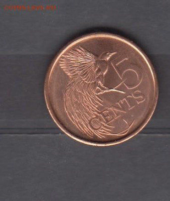 Тринидад и тобаго 2017 5 центов птица ( блеск)  до 08 12 - 658