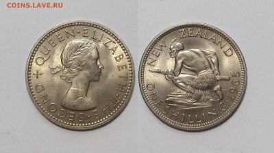 Новая Зеландия шиллинг 1965г Елизавета II без обращен - 5.12 - IMG_20251121_171039