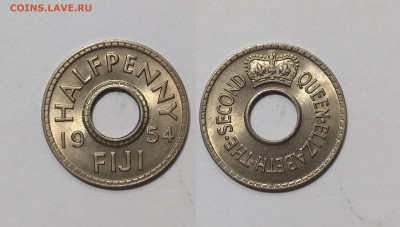 2 пенни 1954 года Елизавета II без обращения - 5.12 - IMG_20251121_080218