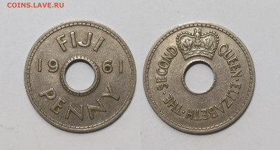 Фиджи 1 пенни 1961 г Елизавета II - 5.12 - IMG_20251121_171230