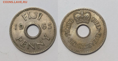 Фиджи 1 пенни 1965 г Елизавета II - 5.12 - IMG_20251121_171330