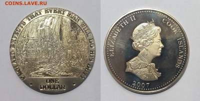 о.Кука 1 доллар 2007 г история Нельсона 7 монет - 5.12 - IMG_20240510_071829