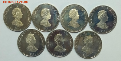 о.Кука 1 доллар 2007 г история Нельсона 7 монет - 5.12 - IMG_20240510_071748