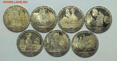 о.Кука 1 доллар 2007 г история Нельсона 7 монет - 5.12 - IMG_20240510_071650