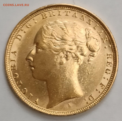 Соверен 1883 Австралия золото до 05.12  22:00 - IMG_20251203_140643