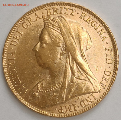 Соверен 1898 г Великобритания золото до 05.12  22:00 - IMG_20251203_141028