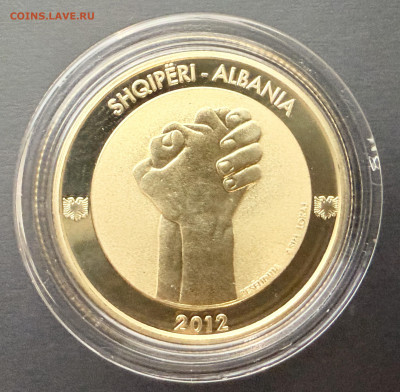 Албания 50 лек 2012 100 лет независимости 1912-2012 - 01