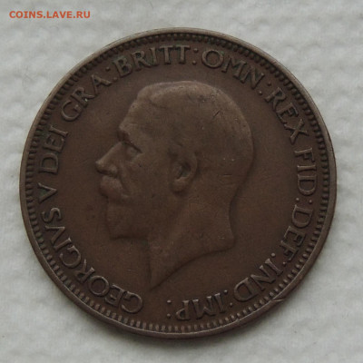Великобритания ½ пенни 1928 до 7.12.2025 - Великобритания ½ пенни 28 .JPG