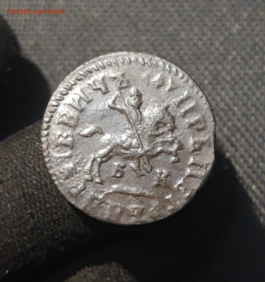 Петр I 1 копейка 1713 года БК До 11.12 - 20251103_233954