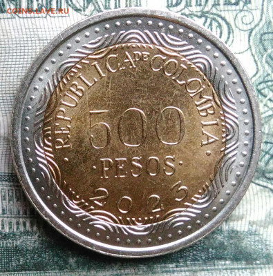 Колумбия 500 песо 2023 года до 08.12.2025 - IMG_20251202_111840