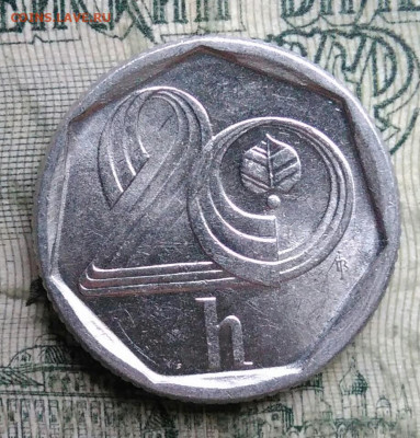 Чехия 20 геллеров 1996 года до 08.12.2025 - IMG_20251202_223009