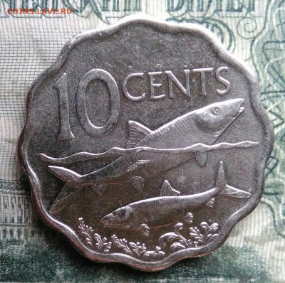 Багамы 10 центов 2010 года до 08.12.2025 - IMG_20251206_052323