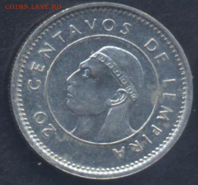 Гондурас 20 центавос 1999 г. 8.12.2025 г. 22 -00 МСК. - Гондурас1