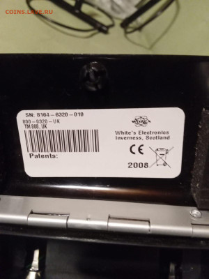 Глубинный металлоискатель Whites Tm 808 - IMG-20251126-WA0005