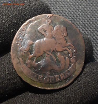 Елизавета Петровна 2 Копейки 1759 года ПЕРЕЧЕКАН До 12.12 - 20251205_224553