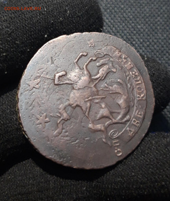 Екатерина II 2 копейки 1763 года КРАСИВЫЙ ПЕРЕЧЕКАН До 12.12 - 20251205_225218