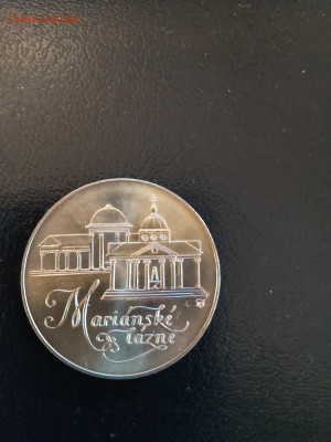 Чехословакия серебро Марианские лазни 50 крон 1991 г. - IMG_20251207_083535