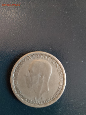 Швеция серебро 1946 г. Густав V 1 крона - IMG_20251207_090838