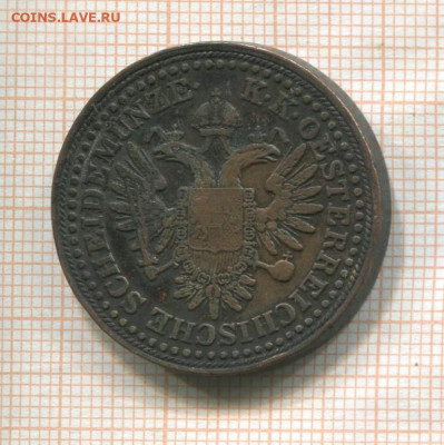 Австрия 3 крейцера А 1851 г. до 10.12.25 г. в 22.00 мск - 376