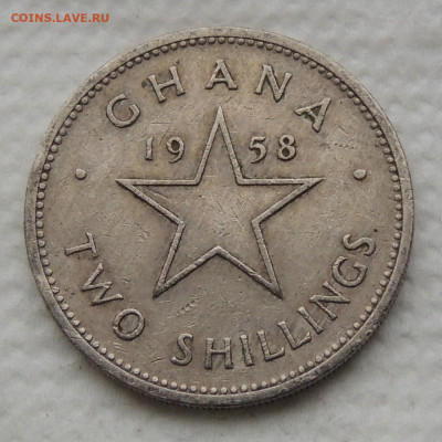 Гана 2 шиллинга 1958 до 14.12.2025 - Гана 2 шиллинга 58.JPG