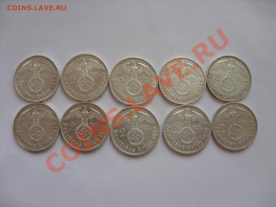 10 шт 2 марки Гинденбург. До 01.03.2012 в 23:59 МСК - 2 марочники 10 штук - 1