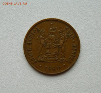 Южная Африка 2 цента 1980 г. (Фауна) С рубля! до 15.12.25 - DSCN9655.JPG