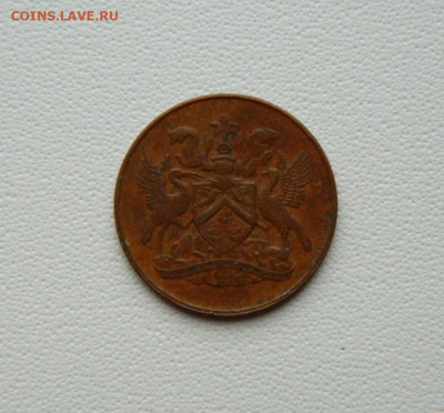 Тринидад и Тобаго 1 цент 1972 г. (Фауна)С рубля! до 15.12.25 - DSCN9674.JPG