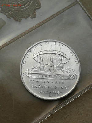 Сан Марино 500 и 1000 лир 1982г Гарибальди до 15.12 в 22-00 - IMG_20251123_111745