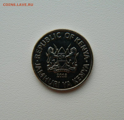 Кения 1 шиллинг 2018 г. (Фауна)  С рубля! до 15.12.25 - DSCN9711.JPG