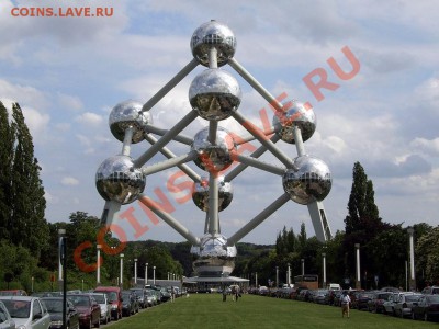 Туристические жетоны Франции - atomium