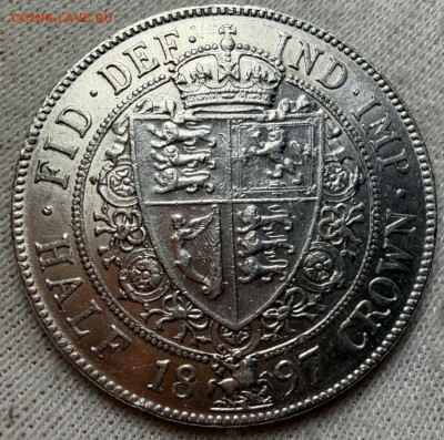 Пол кроны 1897г. Виктория. - IMG_9079