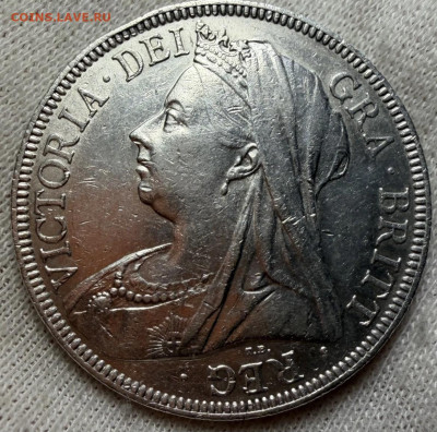 Пол кроны 1897г. Виктория. - IMG_9078