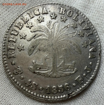 4$ 1856г Боливия - IMG_9081