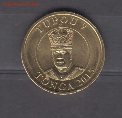 Тонга 2015 1 паанга ( без оборота) до 16 12 - 737