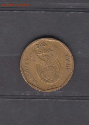 ЮАР 2007 20 центов до 16 12 - 731а