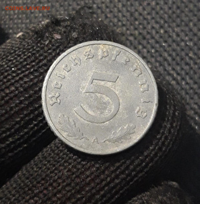 ГЕРМАНИЯ 5 РЕЙХСПФЕННИГОВ 1942 года До 19.12 - 20250308_003708