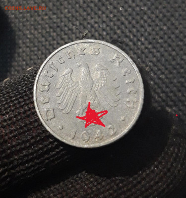 ГЕРМАНИЯ 5 РЕЙХСПФЕННИГОВ 1942 года До 19.12 - 20250308_003726