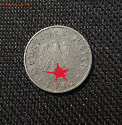 ГЕРМАНИЯ 5 РЕЙХСПФЕННИГОВ 1942 года До 19.12 - 20250308_003639