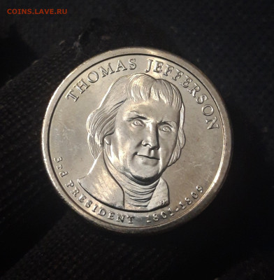 США 1 доллар 2007 года Томас Джефферсон До 19.12 - 20250421_211334