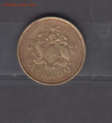 Барбадос 2004 5 центов до 17 12 - 753а