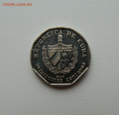 Куба 25 сентаво 2008 г. С рубля! до 17.12.25 - DSCN9835.JPG