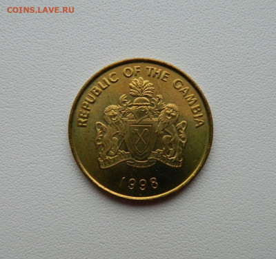 Гамбия 10 бутут 1998 г. (Фауна) С рубля! до 22.12.25 - DSCN0007.JPG