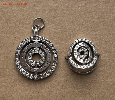 Подвеска и кольцо Bvlgari. Серебро - IMG_9201