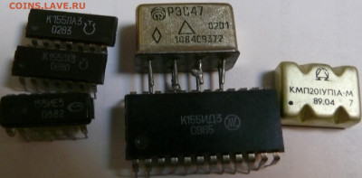 Большой лот серебро-злато содержащих радиодеталей - P1830858.JPG