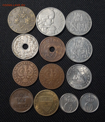 НАБОР МОНЕТ РАЗНЫХ СТРАН 22 монеты До 23.12 - 20251018_214123