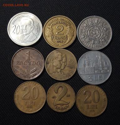 НАБОР МОНЕТ РАЗНЫХ СТРАН 22 монеты До 23.12 - 20251018_213354