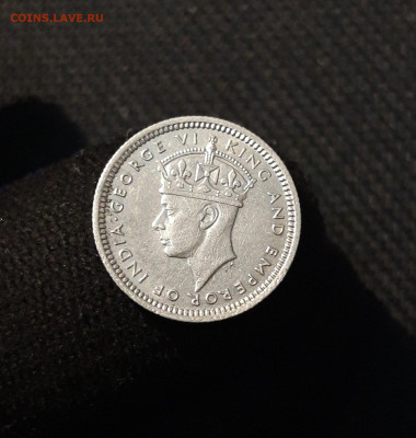 Малайя 5 центов 1945 год король и император Георг 6 До 23.12 - 20250924_203012