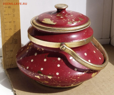 Чайница-сахарница СССР 60-х годов. Алюминий до 23.12.25. 22- - 2