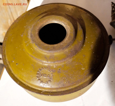 Керосиновая лампа с подвесом СССР г.Уфа до 23.12.25. 22-00 М - 08