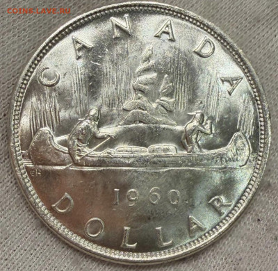 1 доллар 1960. Канада. Серебро - IMG_9237
